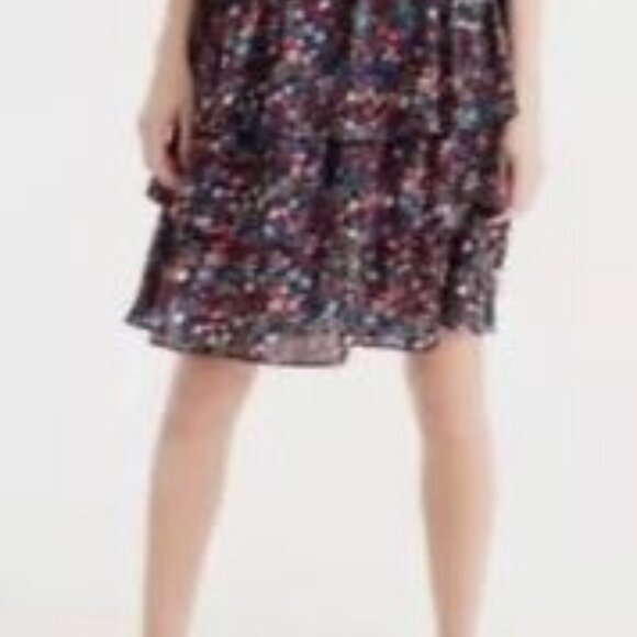 JCrew - Kaleidoscope Star Chiffon Tiered Skirt - size 6 - Picture 2 of 6
